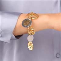 Bracciale Etrusca Donna Rebel in Lega metallica WSET00400YG - WSET00400YG